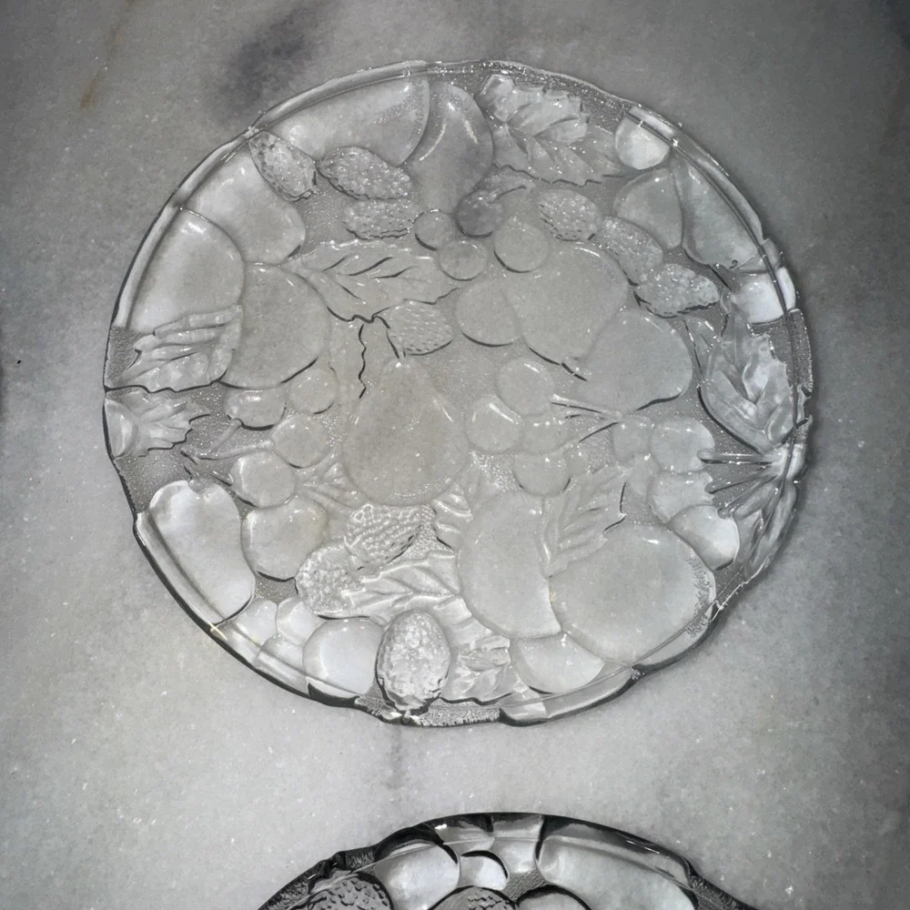 Fruit Bounty Vintage Salad/desert Plates Set Of‎ 4 New In The Box.